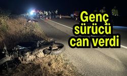 Genç sürücü can verdi