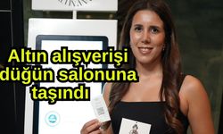 Altın alışverişi düğün salonuna taşındı (Video)