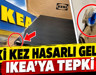 IKEA'dan iki kez hasarlı masa gönderildiği iddiası! Gazeteci yaşadıklarını anlattı