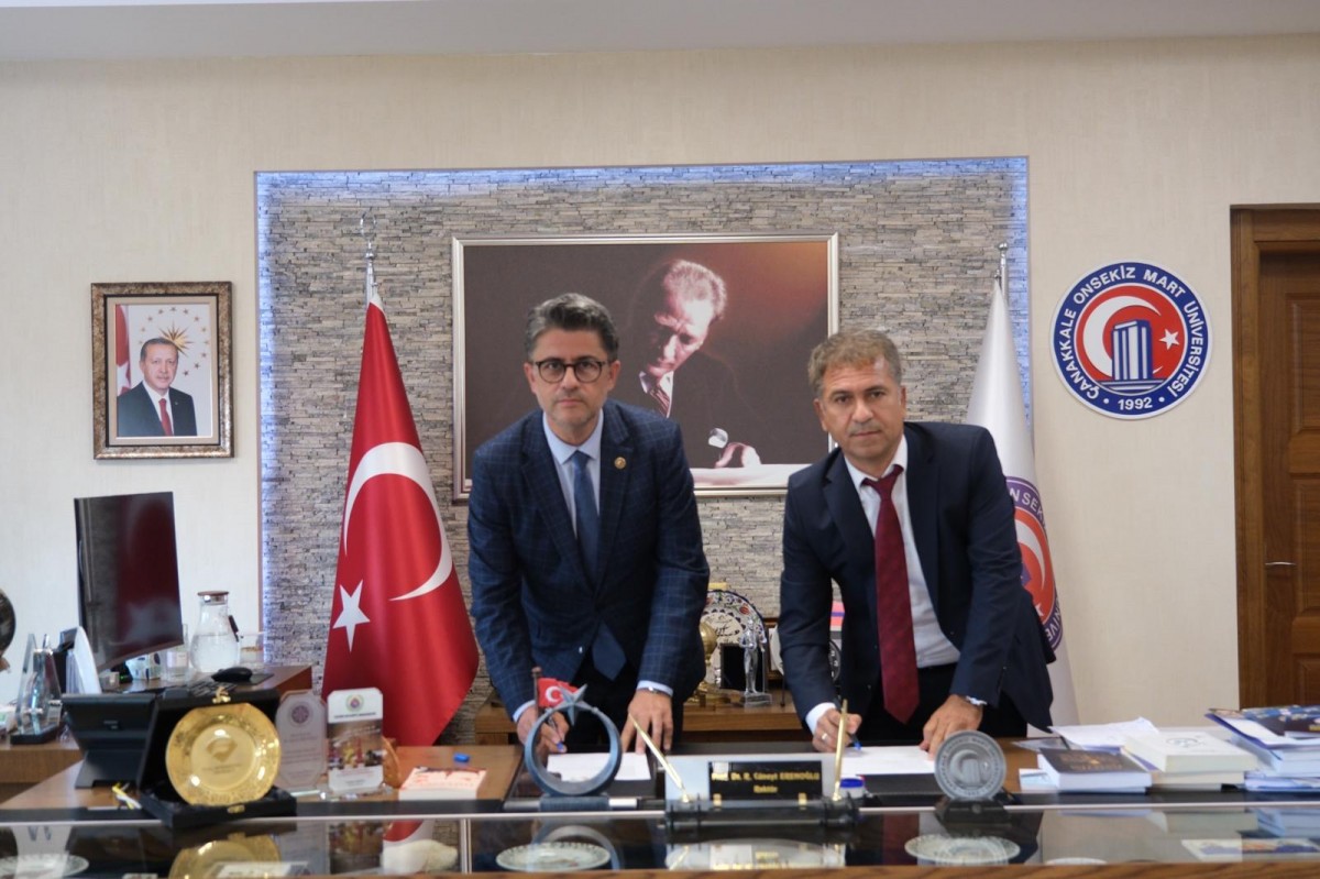 ÇOMÜ ile Bayramiç Ziraat Odası Arasında İş Birliği Protokolü İmzalandı fotoğraf 2
