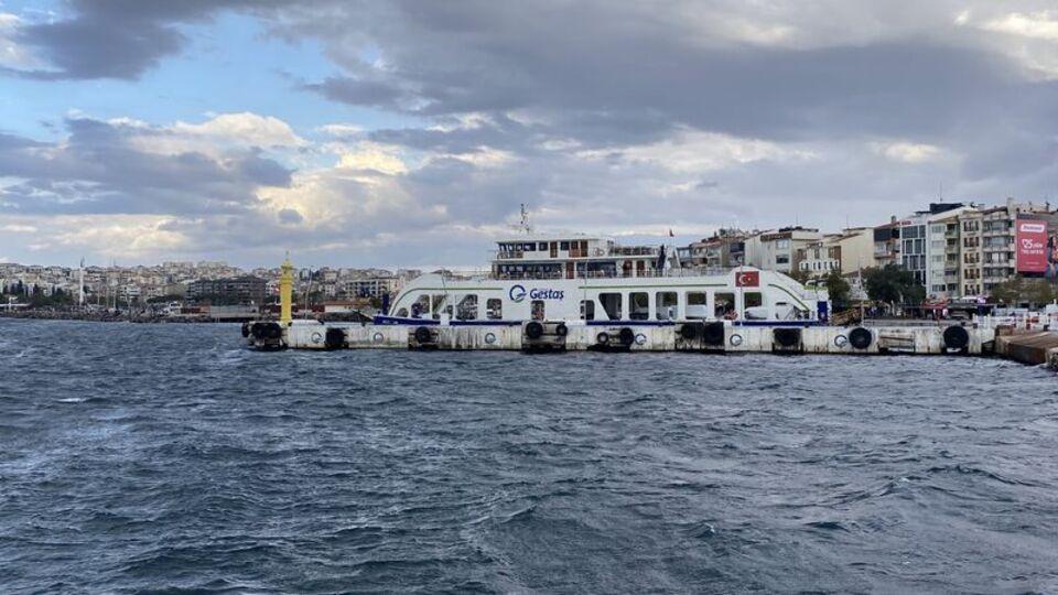 Gökçeada feribot seferlerinde iptaller