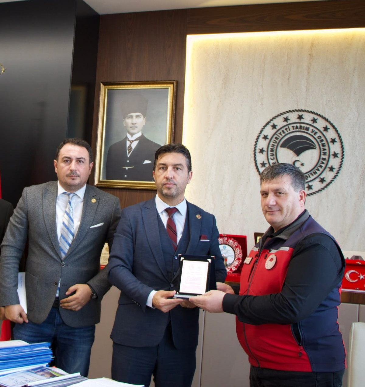 ÇOMÜ KAMPÜS-KÖY AKADEMİSİ’NDEN KAMU KURUMLARINA ANLAMLI ZİYARET fotoğraf 8