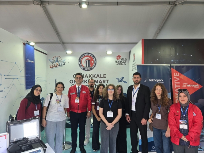 ÇOMÜ ve Çanakkale Teknopark, Ar-Ge ve Patentli Teknolojilerini TEKNOFEST Ekosistemiyle Buluşturdu
