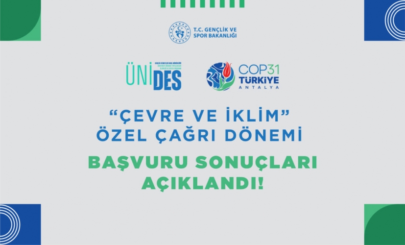 ÇOMÜ’den İklim ve Çevre Alanında Büyük Başarı: ÜNİDES “Çevre ve İklim” Özel Çağrısında Türkiye Top 3’te!