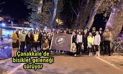 Çanakkale’de bisiklet geleneği sürüyor