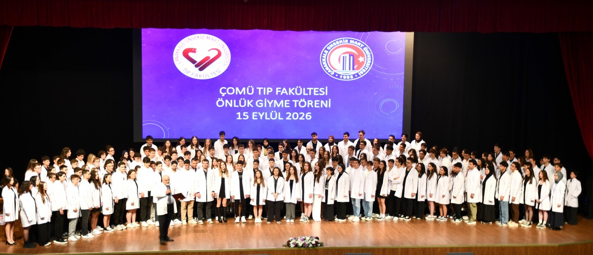 ÇOMÜ Tıp Fakültesinde Önlük Giyme Töreni Gerçekleştirildi fotoğraf 15