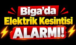 Biga’da Elektrik Kesintisi Alarmı! Çok Sayıda Mahalle ve Köy Etkilenecek