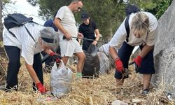 Çanakkale'de çevreciler temizlik için seferber oldu