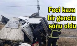 Feci kaza bir gencin sonu oldu!..