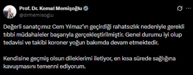 Cem Yılmaz Anjiyo Oldu