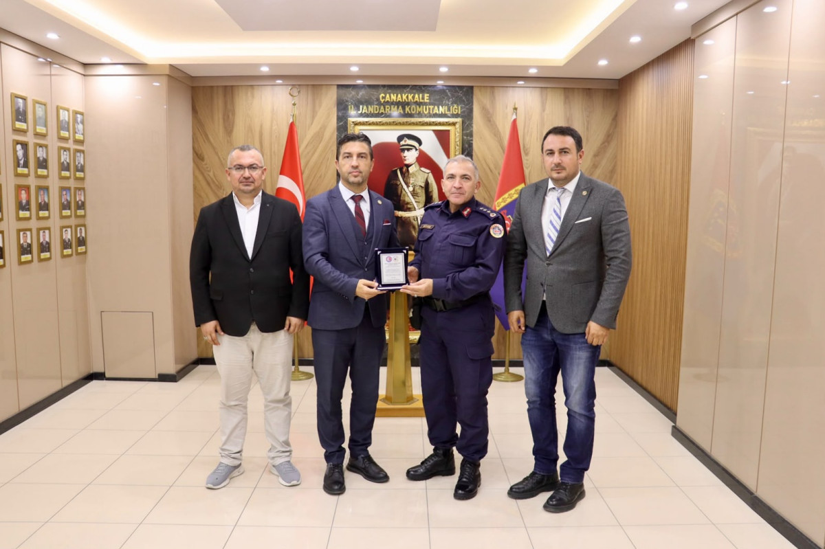 ÇOMÜ KAMPÜS-KÖY AKADEMİSİ’NDEN KAMU KURUMLARINA ANLAMLI ZİYARET fotoğraf 9