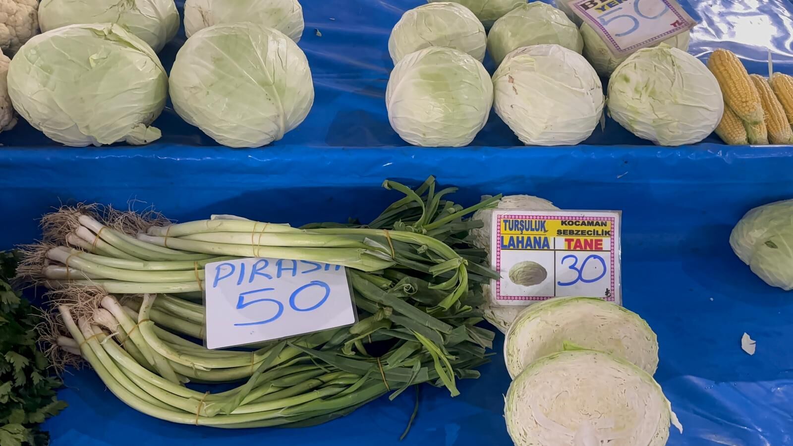 20 TL’den 250 TL’ye! Biga Pazarında Fiyat Tablosu