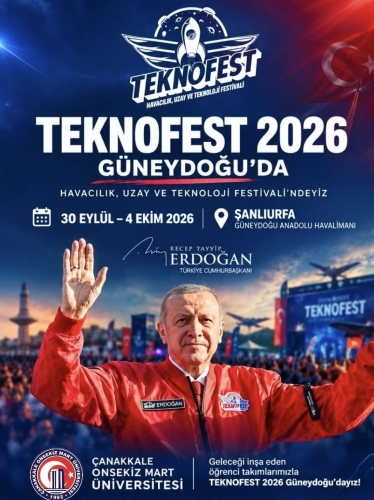 ÇOMÜ Öğrenci Takımları TEKNOFEST 2026’da Güneydoğu’da