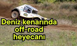 Deniz kenarında off-road heyecanı
