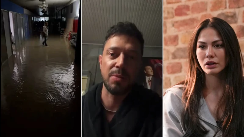 Yardım çağrısı yaptılar: İstanbul'daki sağanak ünlü isimleri de vurdu, Murat Boz ve Demet Özdemir mahsur kaldı