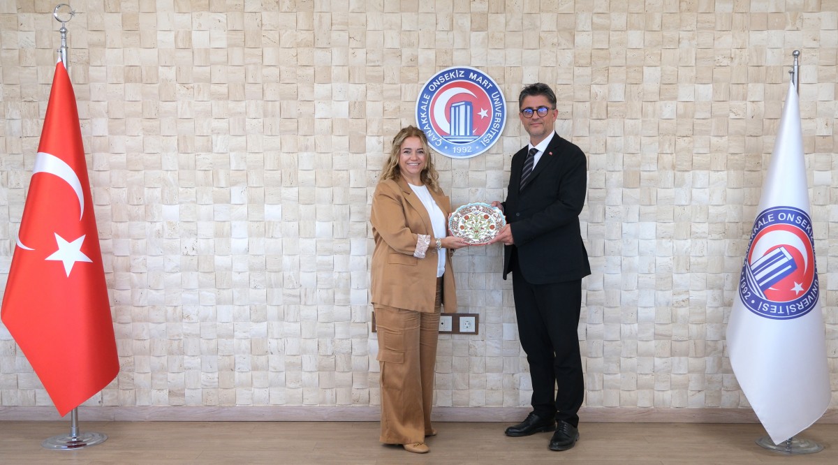 Balıkesir Teknokent Genel Müdürü Öğr. Gör. Burcu Aydemir’den Rektör Erenoğlu’na Ziyaret fotoğraf 1