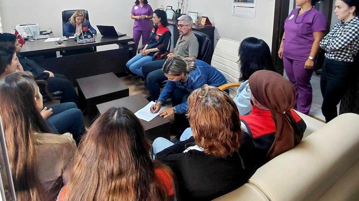 Geliboluda sıtma hastalığına karşı farkındalık eğitimi düzenlendi