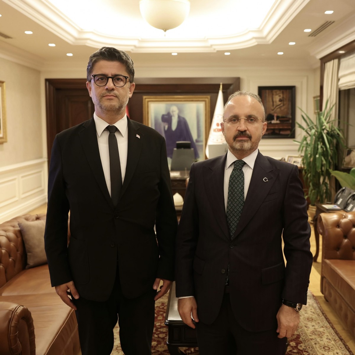 ÇOMÜ Rektörü Prof. Dr. Ramazan Cüneyt Erenoğlu’ndan İçişleri Bakan Yardımcısı Bülent Turan’a Ziyaret fotoğraf 2