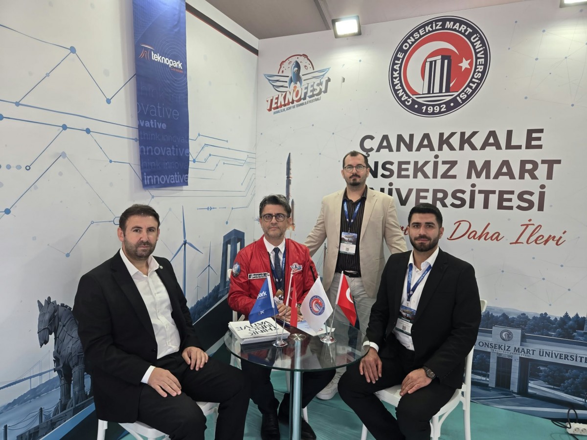 ÇOMÜ ve Çanakkale Teknopark, Ar-Ge ve Patentli Teknolojilerini TEKNOFEST Ekosistemiyle Buluşturdu fotoğraf 3