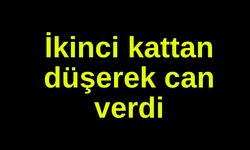 İkinci kattan düşerek can verdi