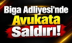 Biga Adliyesi’nde Avukata Saldırı!