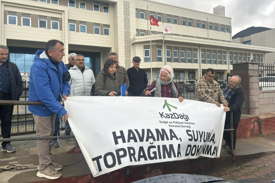 Ilgardere RES projesine karşı köylülerin adalet arayışı | Meralarını ve tarlalarını korumak isteyen Ayvacık köylüleri adaletin peşinde