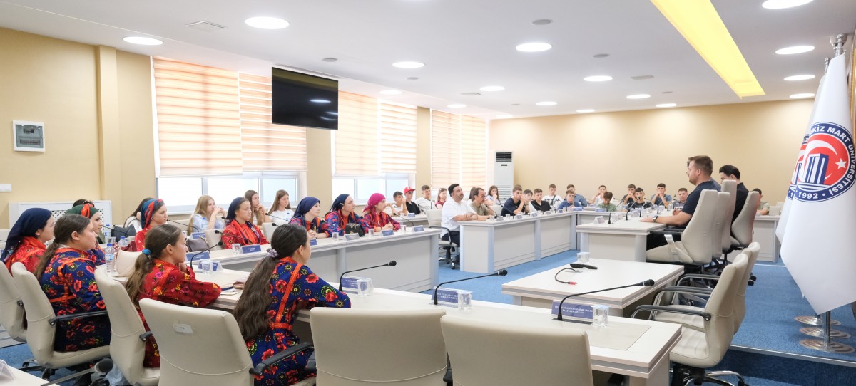 Uluslararası Sosyal Sorumluluk Derneği (USSOD) Heyeti ile ÇOMÜ’de Toplantı fotoğraf 6