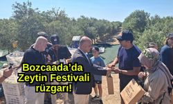 Bozcaada’da Zeytin Festivali rüzgarı
