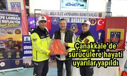 Çanakkale'de sürücülere hayati uyarılar yapıldı