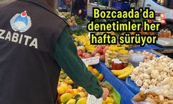 Bozcaada’da denetimler her hafta sürüyor
