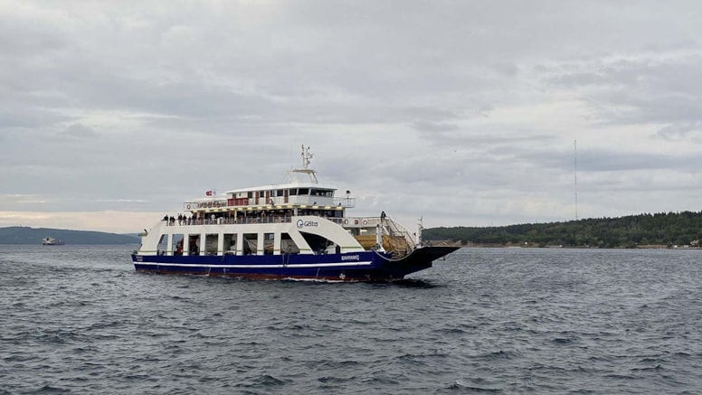 Gökçeada feribot seferlerine hava engeli: Saatler belli oldu