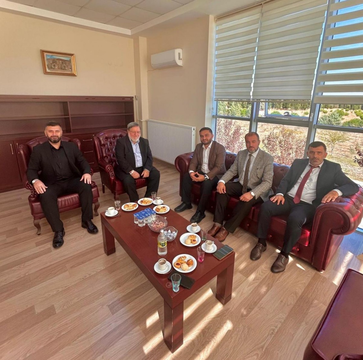 AYASOFYA CAMİİ VAİZİNDEN DOÇ. DR. HALİT KUŞKU’YA ZİYARET fotoğraf 1