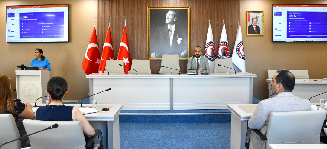 Üniversite Daire Başkanlarına UKGS Tanıtımı ve Geçiş Süreci Toplantısı Gerçekleştirildi
