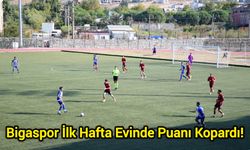 Bigaspor İlk Hafta Evinde Puanı Kopardı!