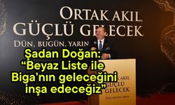 Şadan Doğan: “Beyaz Liste ile Biga’nın geleceğini inşa edeceğiz”