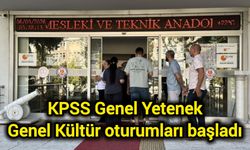 KPSS Genel Yetenek-Genel Kültür oturumları başladı
