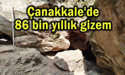Çanakkale'de 86 bin yıllık gizem (Video)