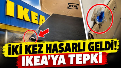 IKEA'dan iki kez hasarlı masa gönderildiği iddiası! Gazeteci yaşadıklarını anlattı