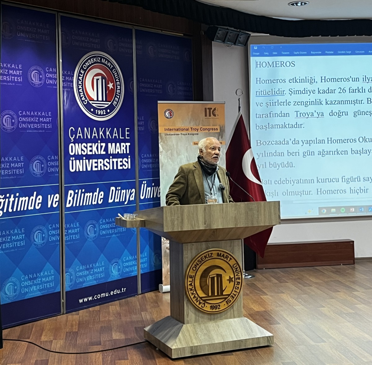 Uluslararası Troya Kongresi Çanakkale’de Başladı fotoğraf 12