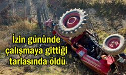 Çalışmaya gittiği tarlasında öldü