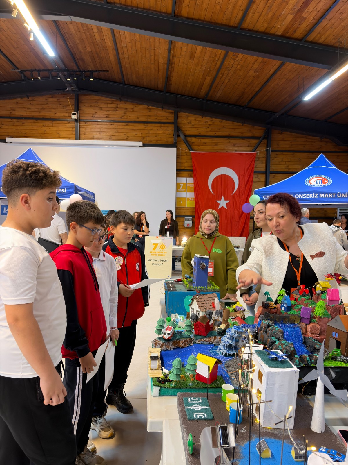 ÇOMÜ’de TÜBİTAK 4007 Bilimfest “Sürdürülebilir Yaşam İçin STEAM: 17 Hedef 1 Gelecek” Gerçekleştirildi fotoğraf 12