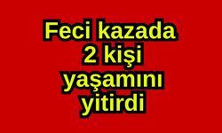 Feci kazada 2 kişi yaşamını yitirdi