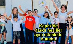 Kepez’de farklı nesiller aynı etkinlikte buluştu