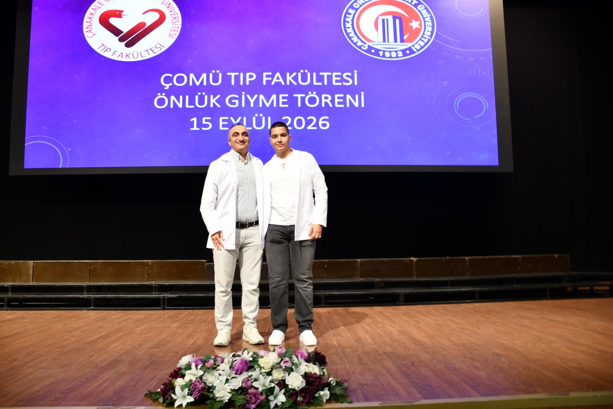 ÇOMÜ Tıp Fakültesinde Önlük Giyme Töreni Gerçekleştirildi fotoğraf 10