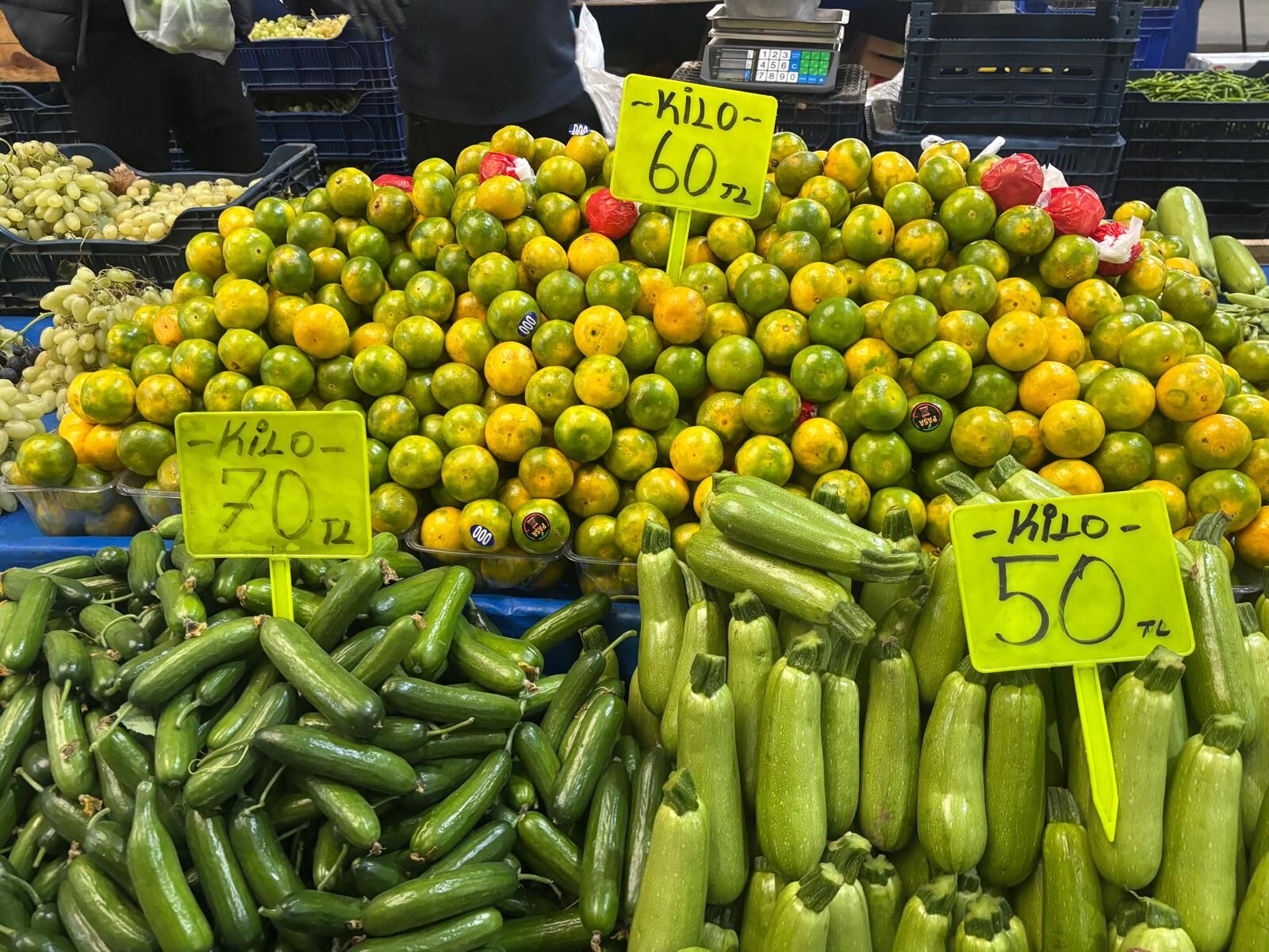 20 TL’den 250 TL’ye! Biga Pazarında Fiyat Tablosu