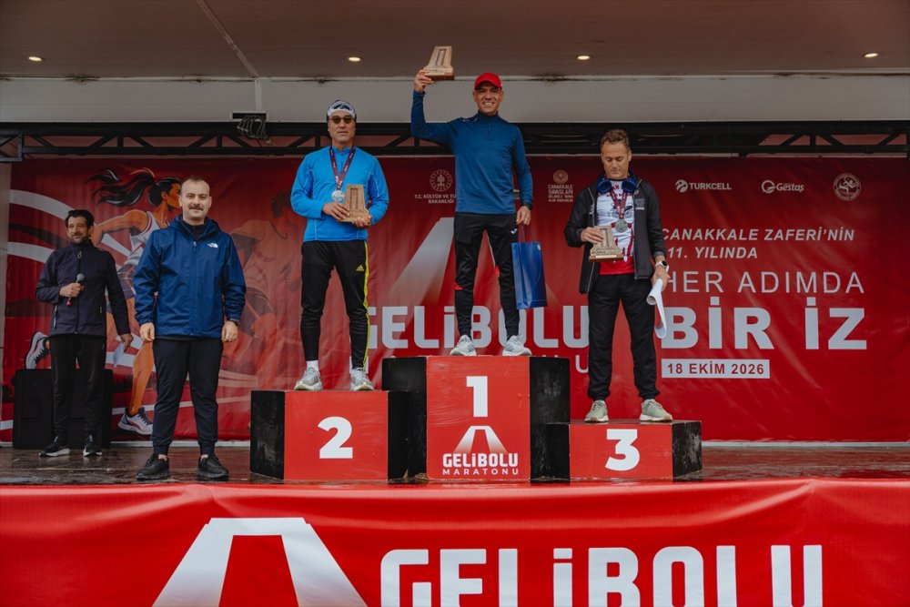 11. Uluslararası Gelibolu Maratonu’nda kazananlar belli oldu