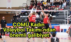 ÇOMÜ Kadın Voleybol Takımı’ndan önemli galibiyet