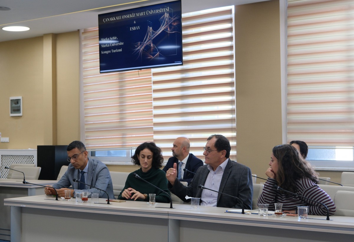 ÇOMÜ ve ESBAV’dan Bilimsel Organizasyonlarda Ortak Adım fotoğraf 5